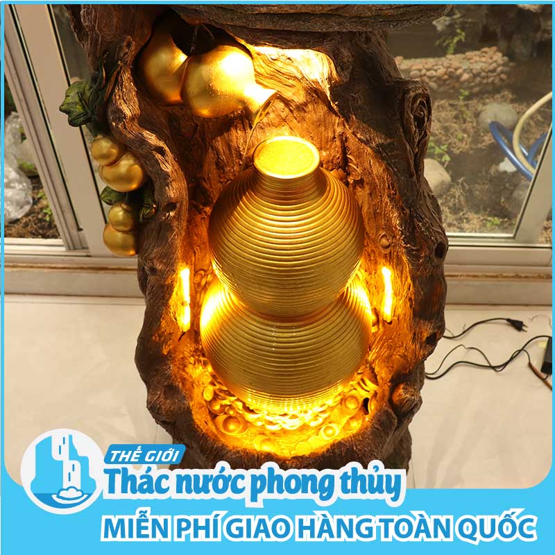 Thác nước phong thuỷ tiểu cảnh cỡ lớn TN03-324