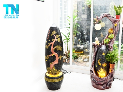 Trang Hoàng Khu Vườn Bằng Thác Nước Phong Thủy Trang Hoàng Khu Vườn Bằng Thác Nước Phong Thủy