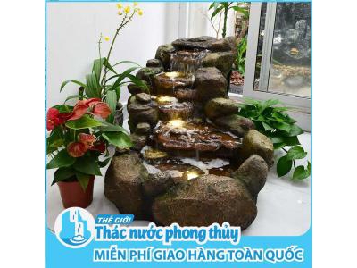 Top Thác Nước Phong Thủy Trang Trí Hợp Mạng Thổ Top Thác Nước Phong Thủy Trang Trí Hợp Mạng Thổ