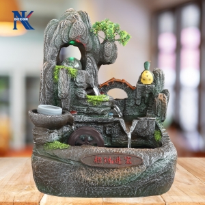 Thác Nước Phong Thuỷ Để Bàn Tn01-214 Thác Nước Phong Thuỷ Để Bàn Tn01-214