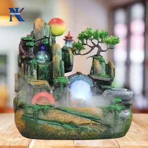 Thác Nước Phong Thuỷ Để Bàn Tn01-216 Thác Nước Phong Thuỷ Để Bàn Tn01-216