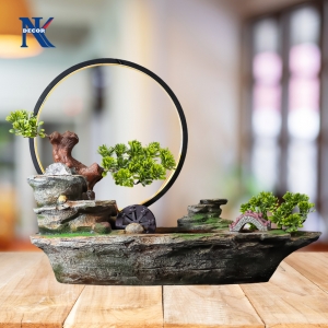 Thác Nước Phong Thủy Để Trong Nhà TN02-417 Thác Nước Phong Thủy Để Trong Nhà TN02-417