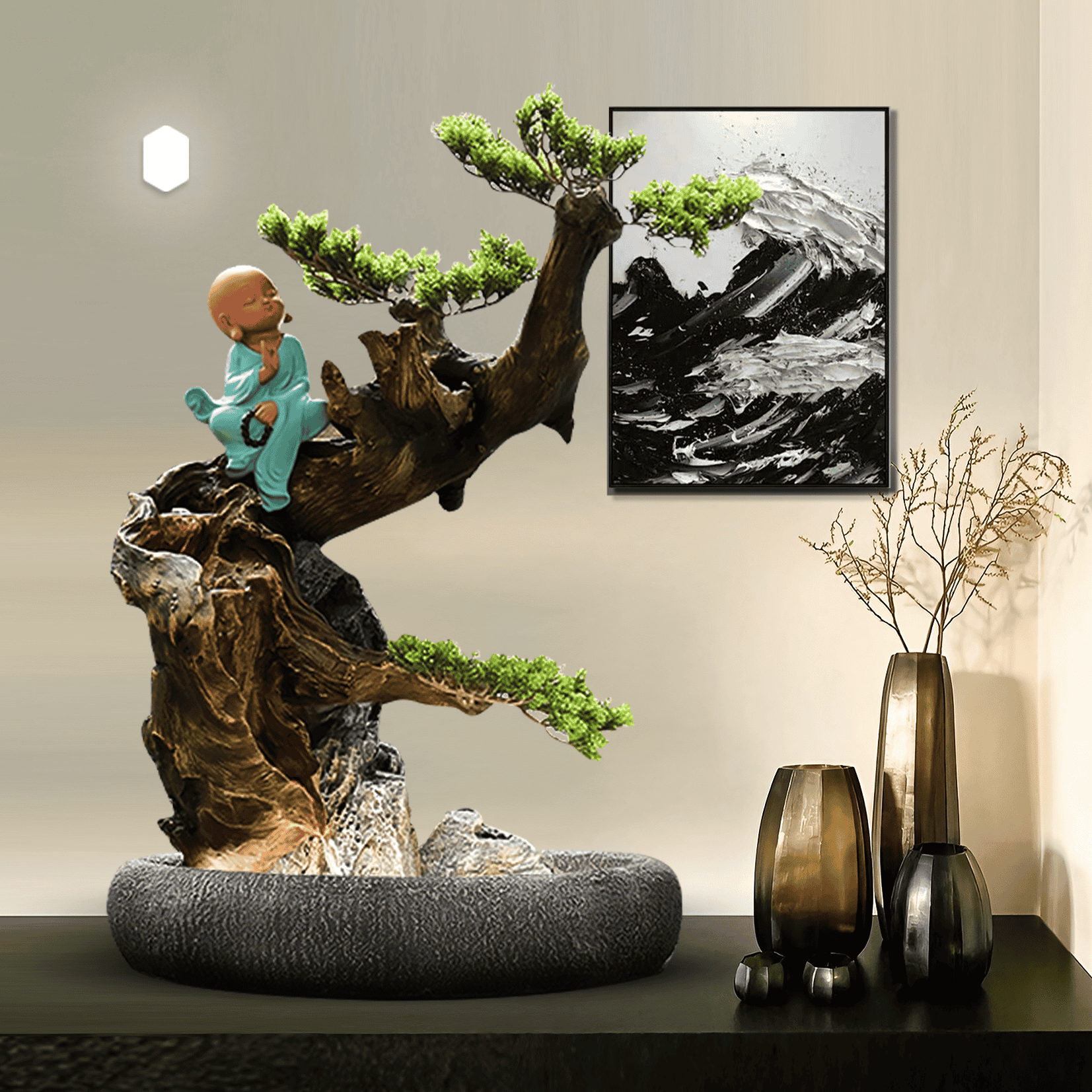 Thác Nước Phong Thủy Cỡ Trung Thác Nước Phong Thủy Cỡ Trung